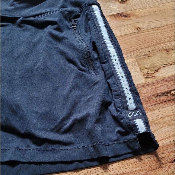Levelwear Black Golf Skort XS Canyons Utah - Picture 2 of 6